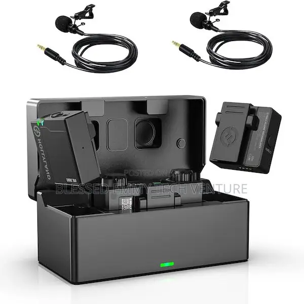 Hollyland Lark 150 Lavalier Microphone Wireless, 2 External