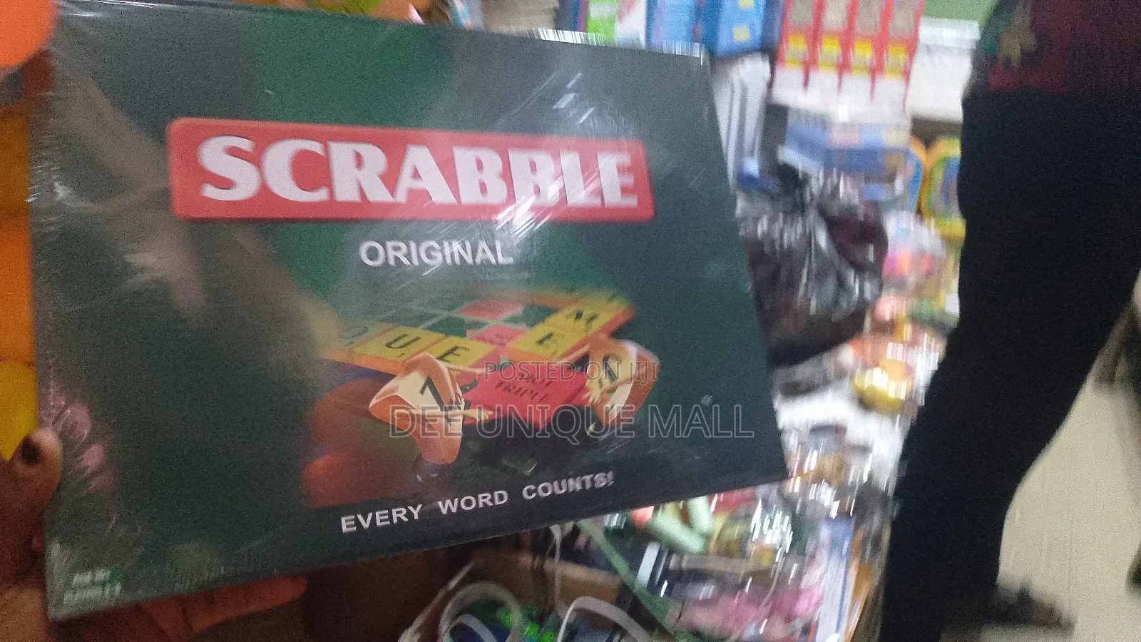 Scrabble Board Games for Kids and Adults. Biggest Size