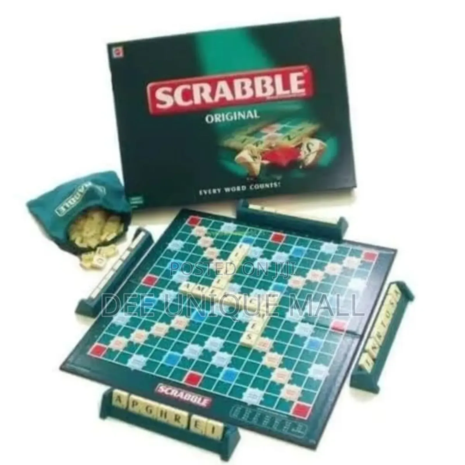 Scrabble Board Games for Kids and Adults. Biggest Size