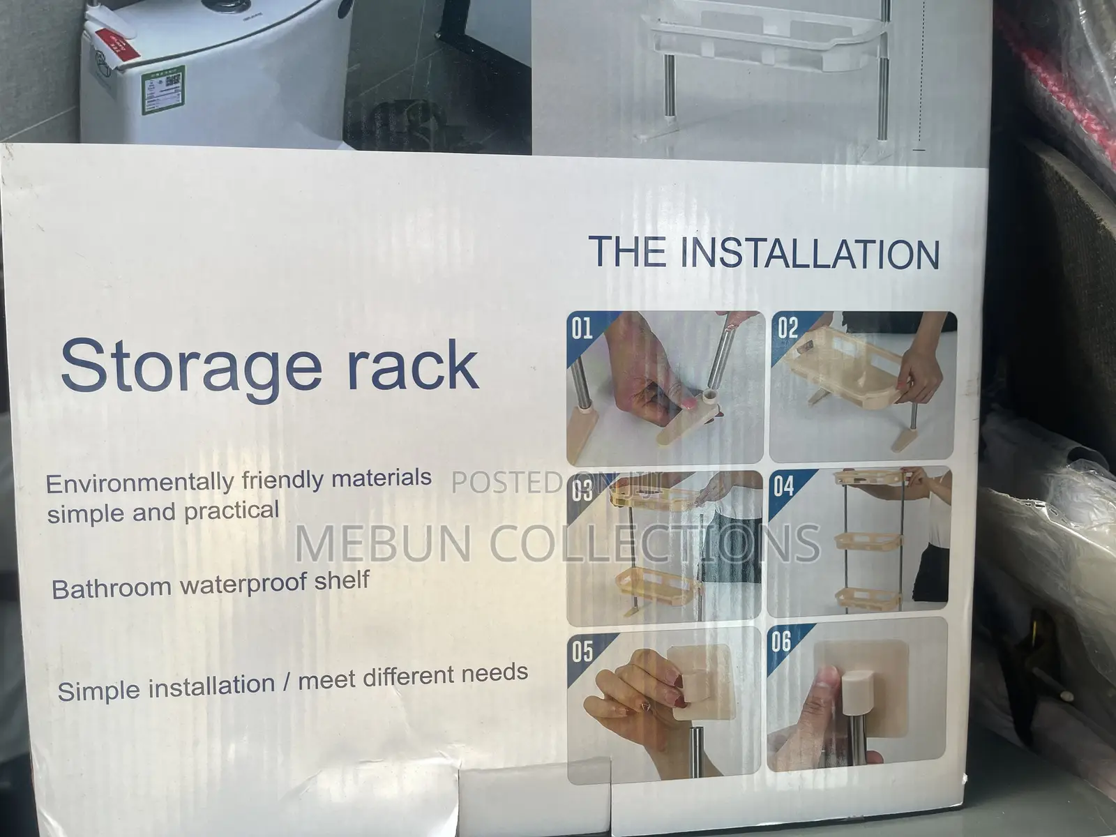 Bathroom Storage Rack