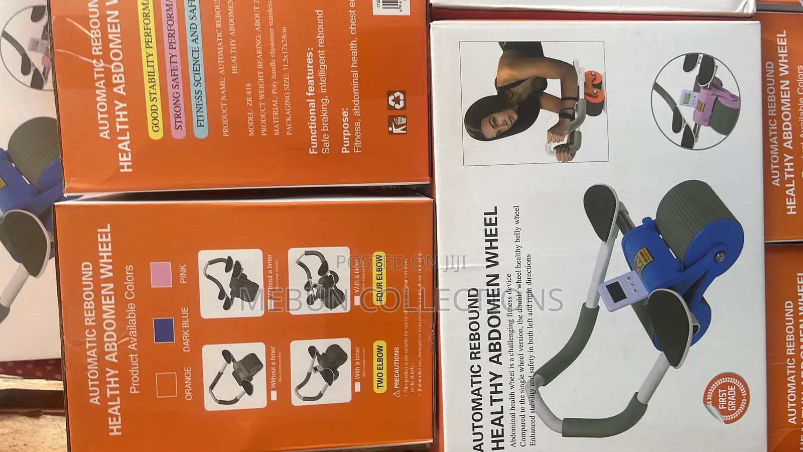 Automatic Rebound Healthy Abdomen Wheel