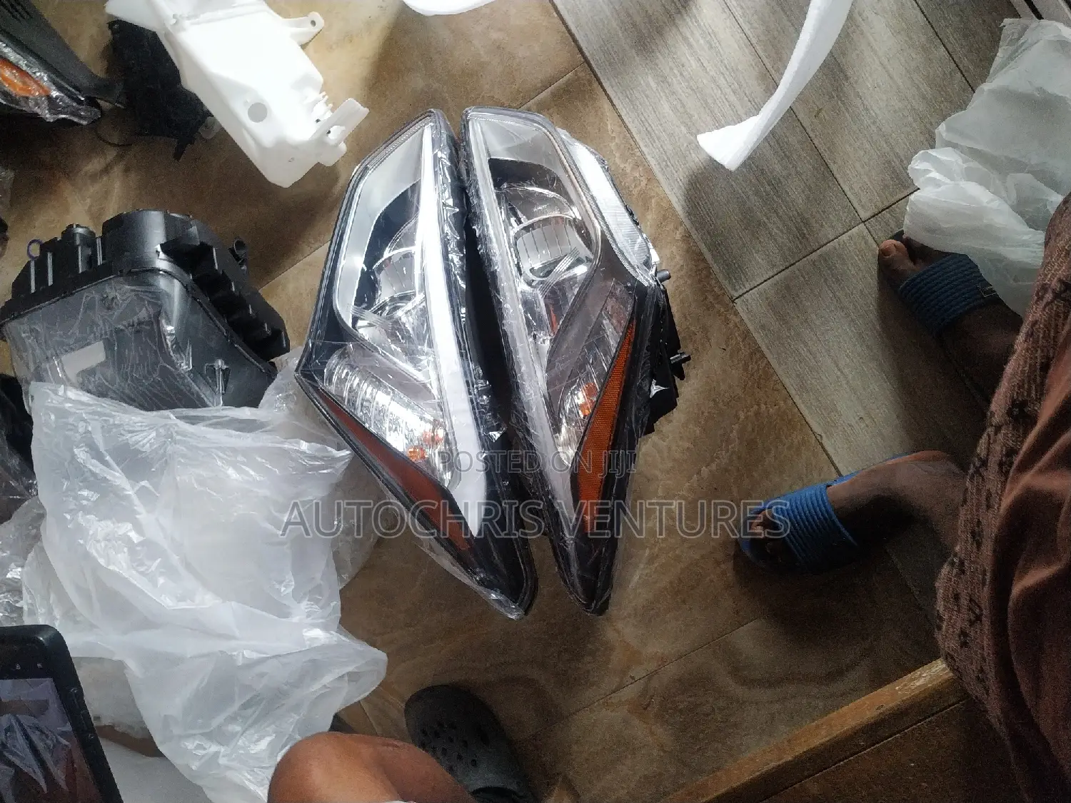 Headlamp for Santa Fe 2015