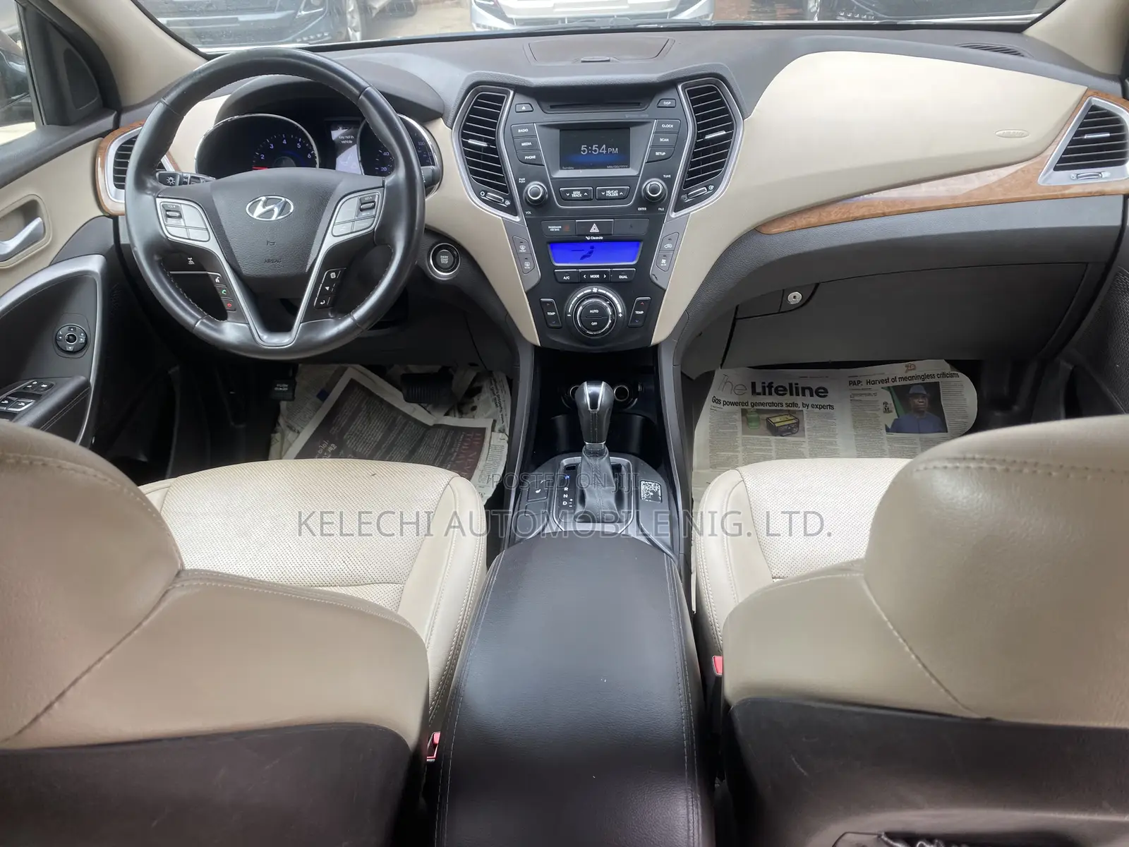 Hyundai Santa Fe 2015 Gray
