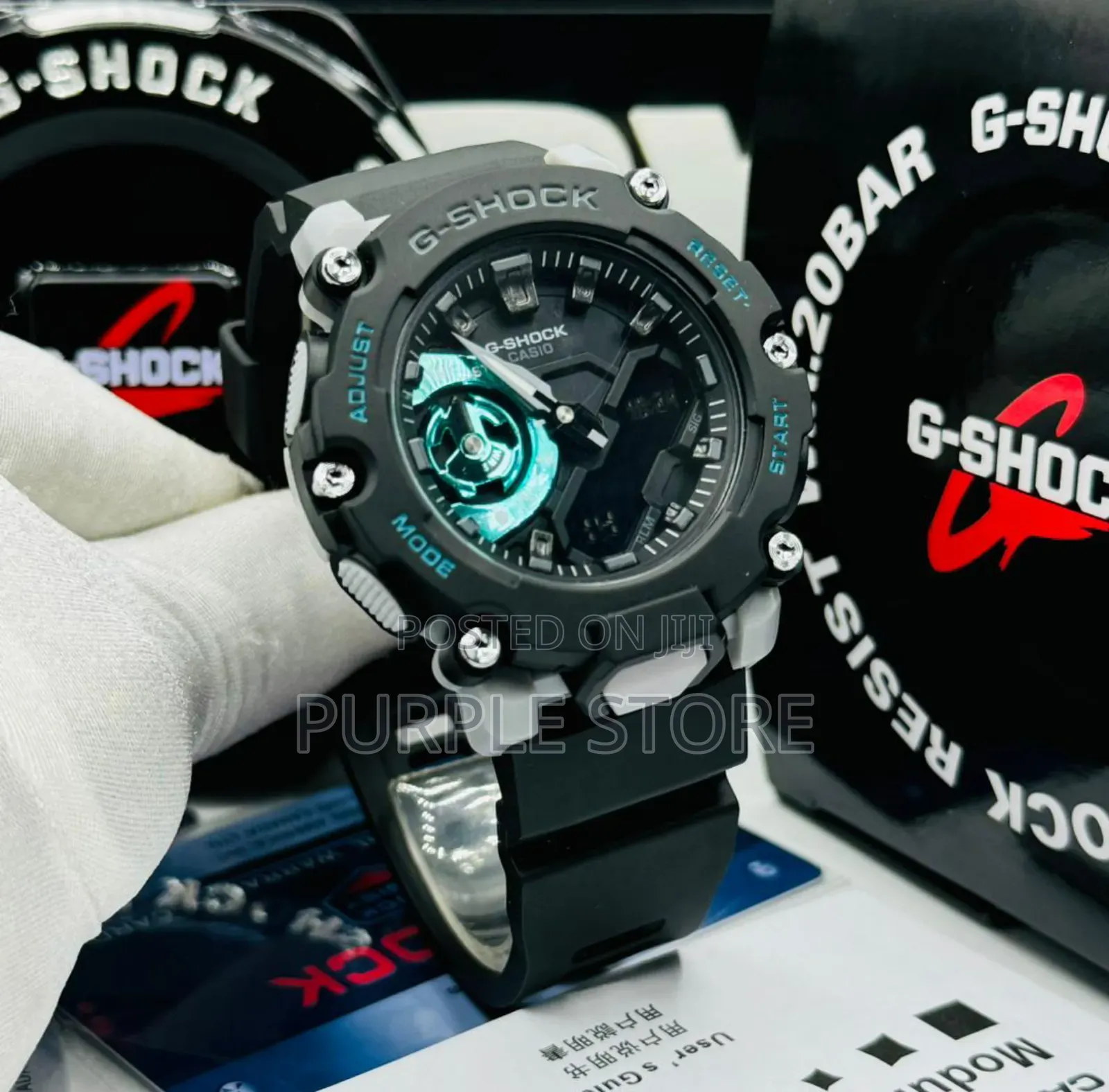 Gshock GMT Dual Time Men's Wristwatch