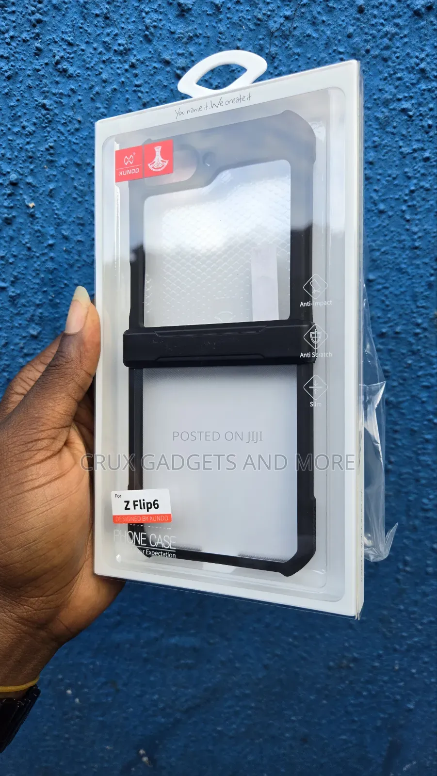 Samsung Galaxy Z Flip 6 and Flip 7 Small Back Screen Film Case Xundd