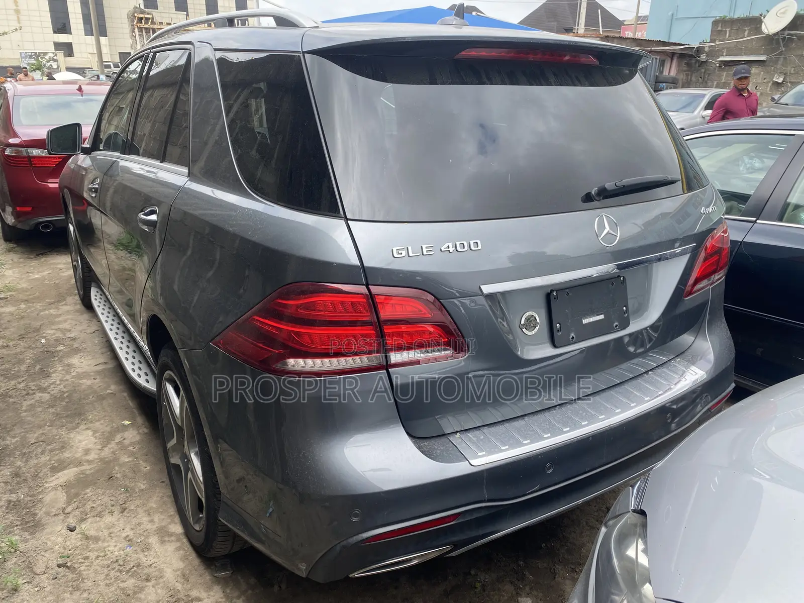 Mercedes-Benz GLE-Class GLE 400 4MATIC 2017 Gray