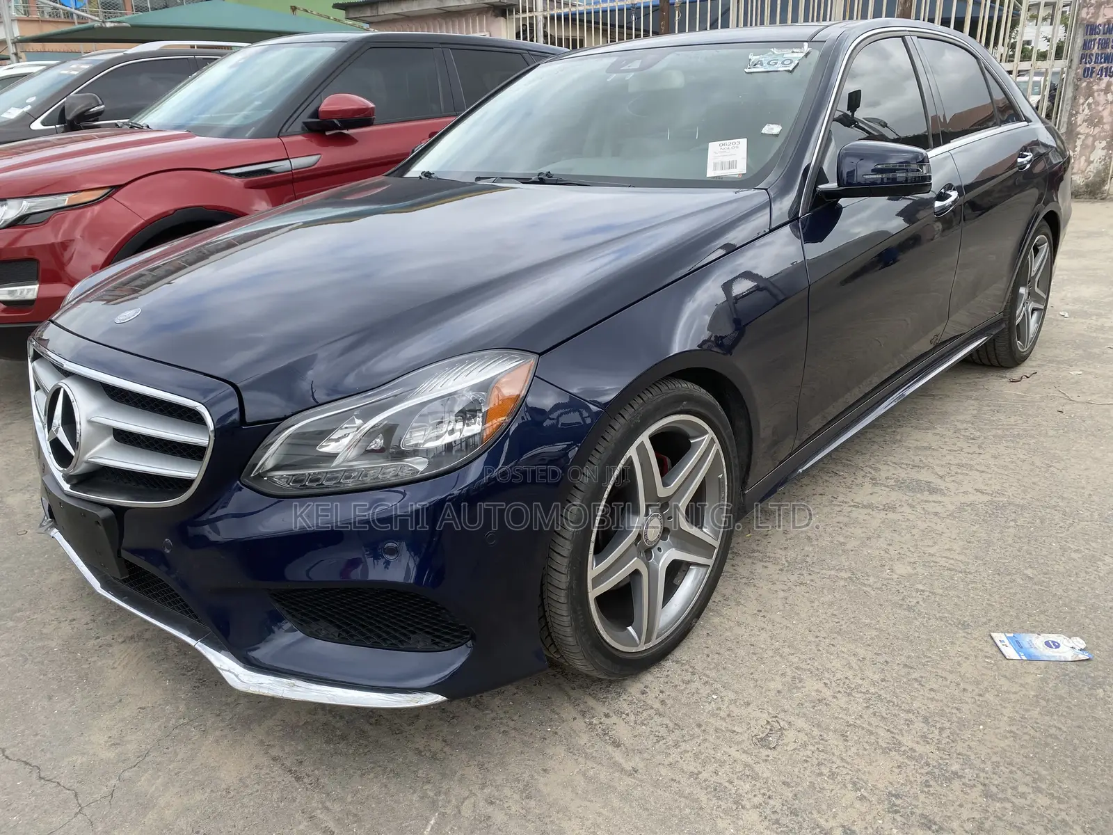 Mercedes-Benz E350 2014 Blue