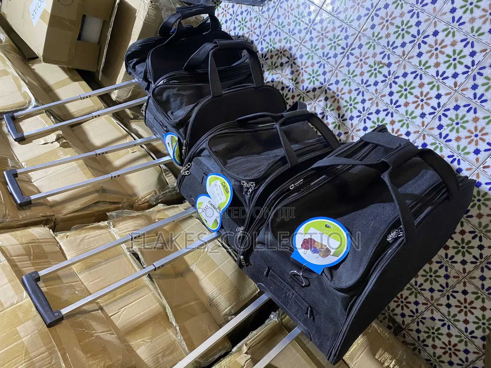 Set of 4 Travelbag With Trolley and Wheels