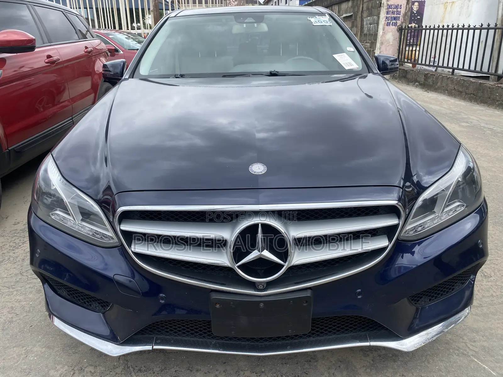 Mercedes-Benz E350 2014 Blue