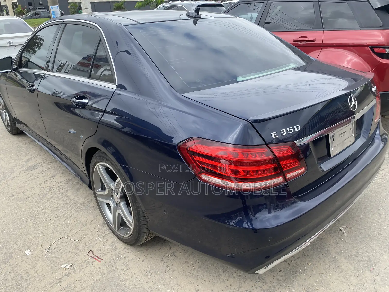 Mercedes-Benz E350 2014 Blue