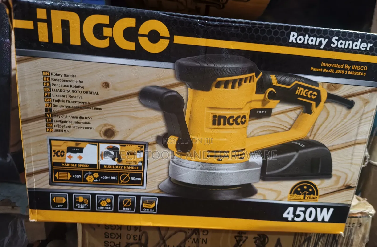 Rotary Sander INGCO 450W