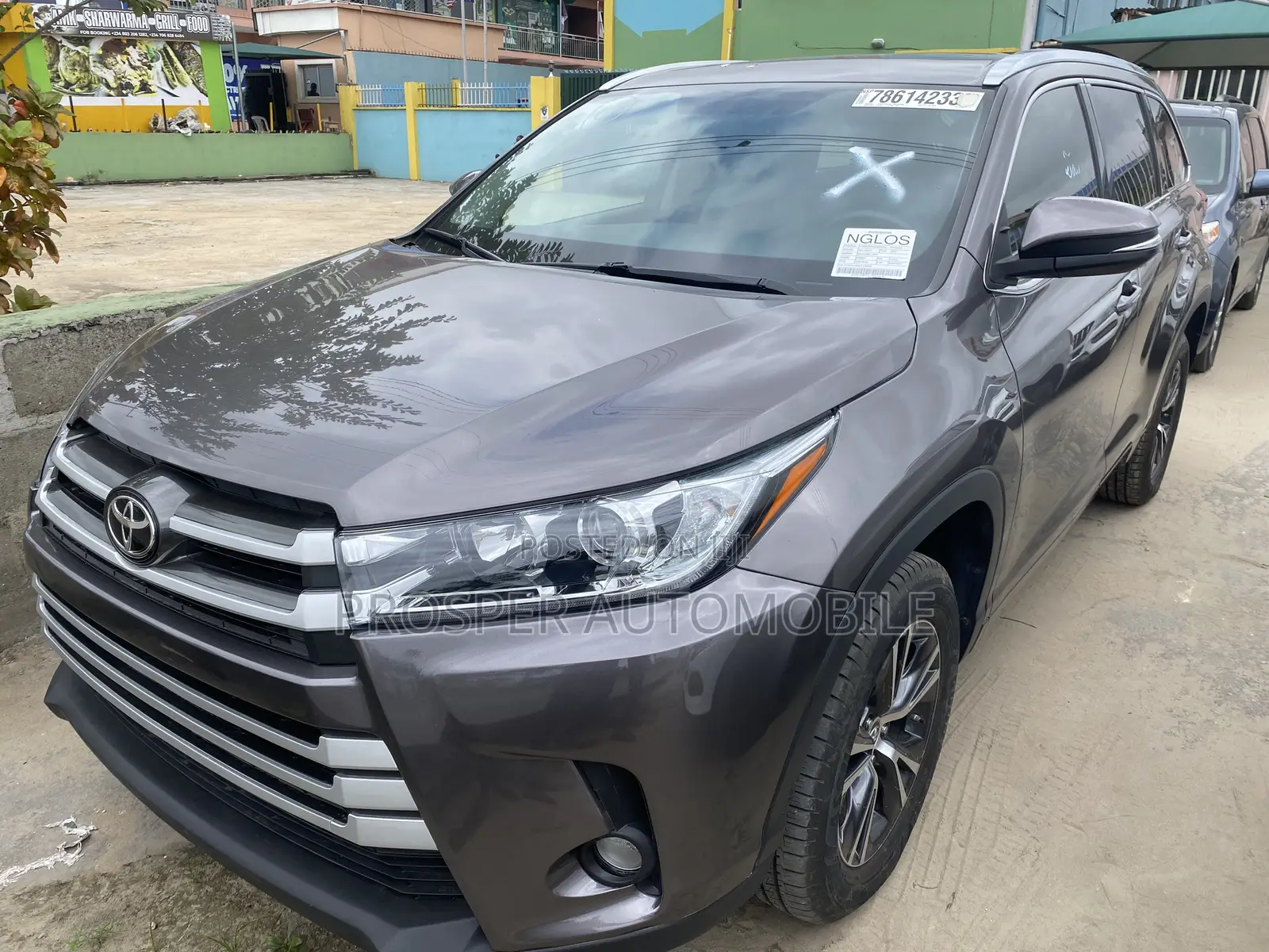 Toyota Highlander XLE V6 4x2 (3.5L 6cyl 6A) 2016 Gray