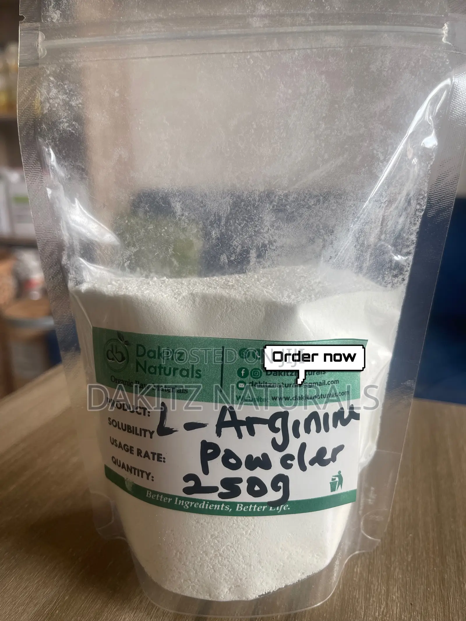 L-Arginine Powder 250g