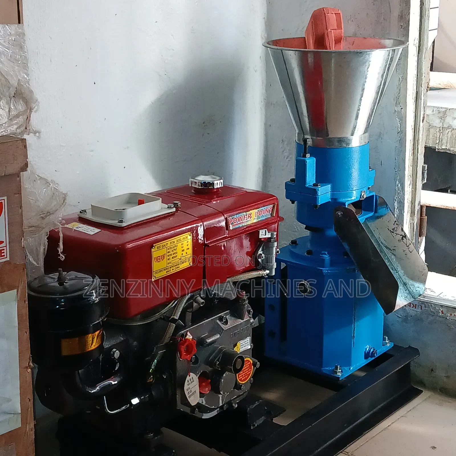 Pellet Machine With 3 Roller 150kg/Hour