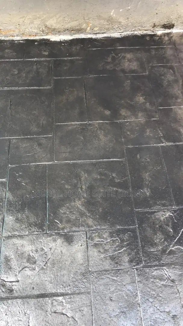 Modern Stamped Concrete Floor Installation and Maintenance
