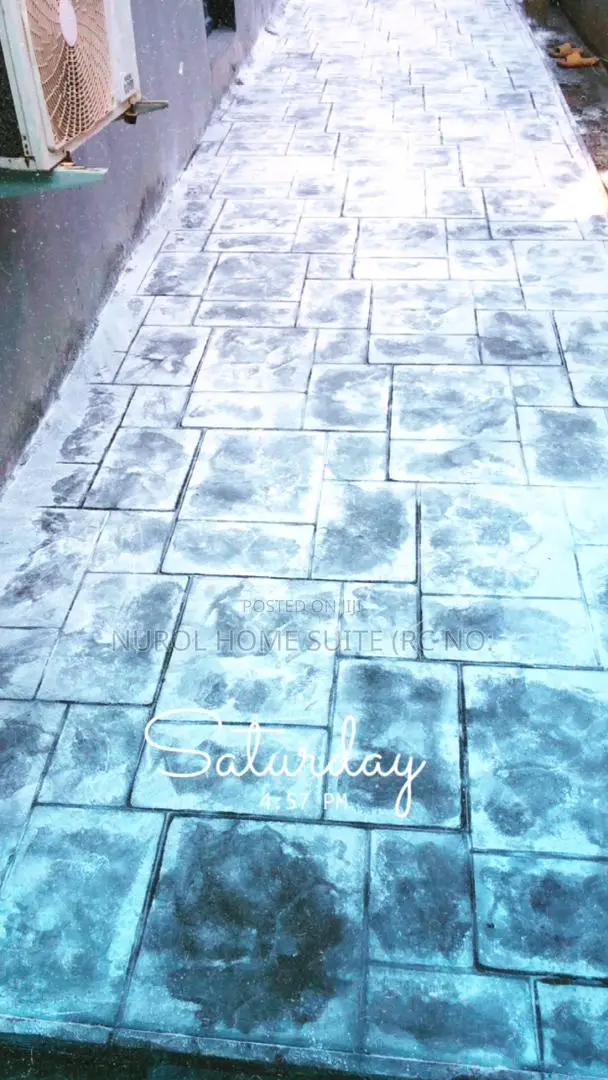 Modern Stamped Concrete Floor Installation and Maintenance