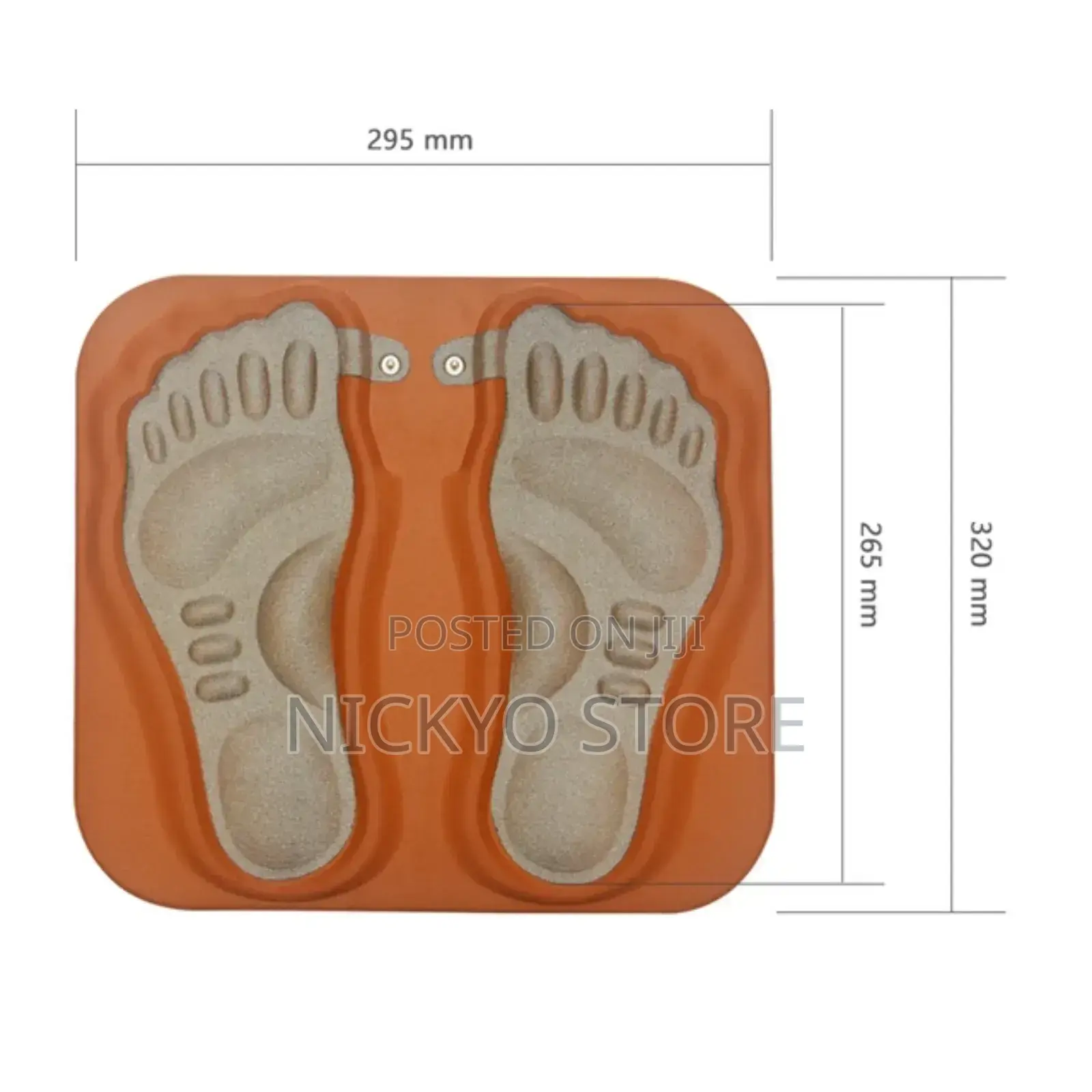 Conductive Silver Cloth Foot Massager Mat