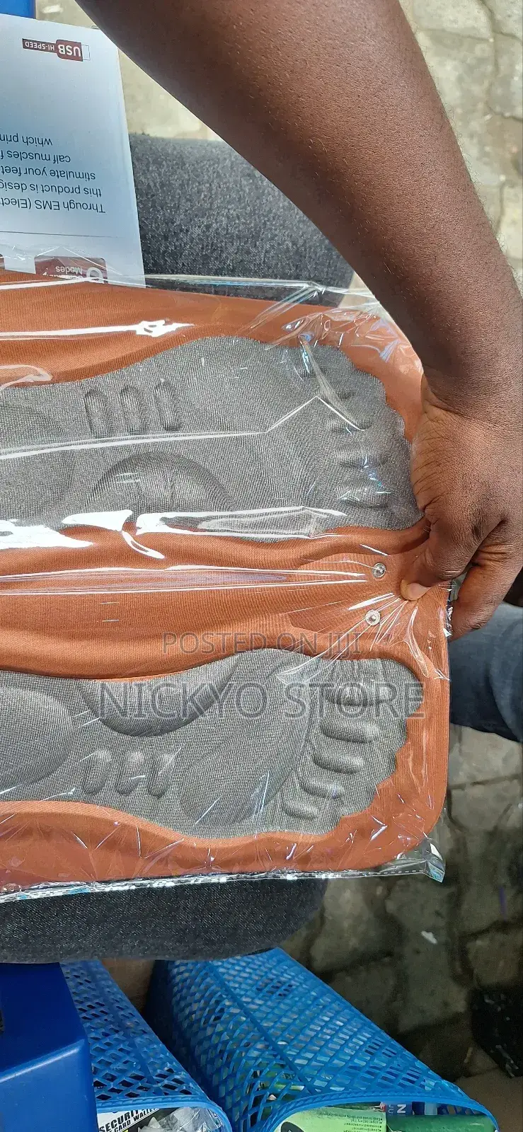 Conductive Silver Cloth Foot Massager Mat