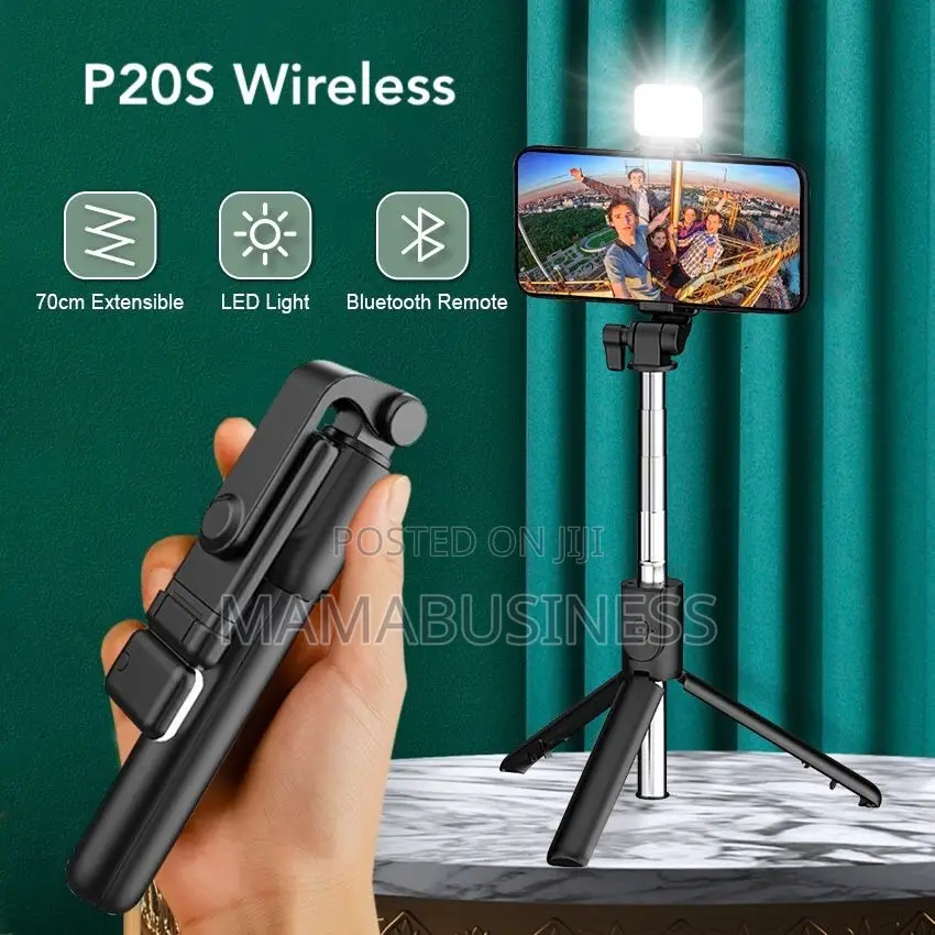 P20S Mini Live Broadcast Bluetooth Selfie Stick