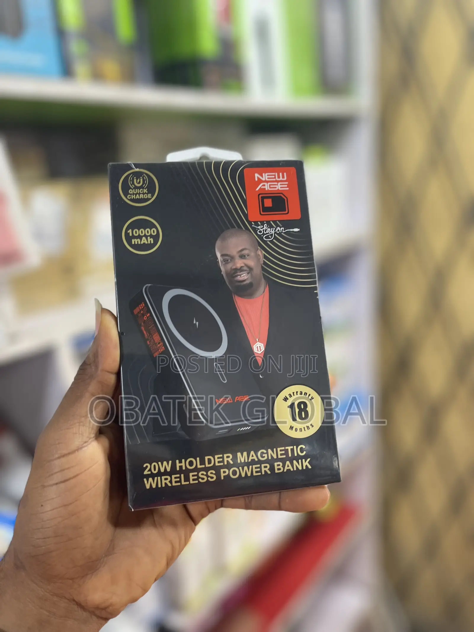 New Age Magnetic Wireless Charging10000mah Power Bank