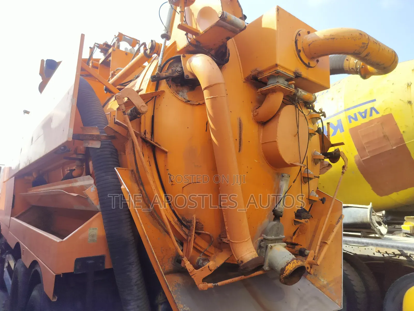 MAN Sewage Collector and Disposal Truck