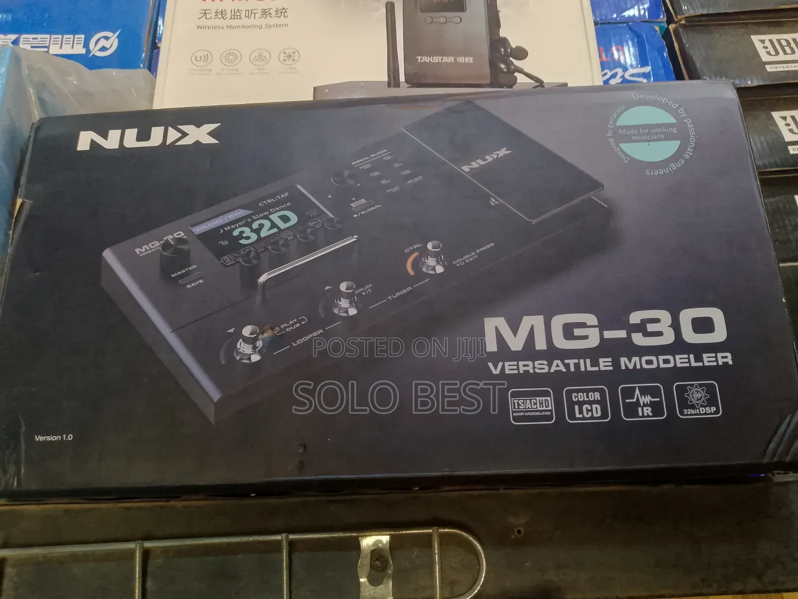 Guitar Effects Model Nux Mg-30