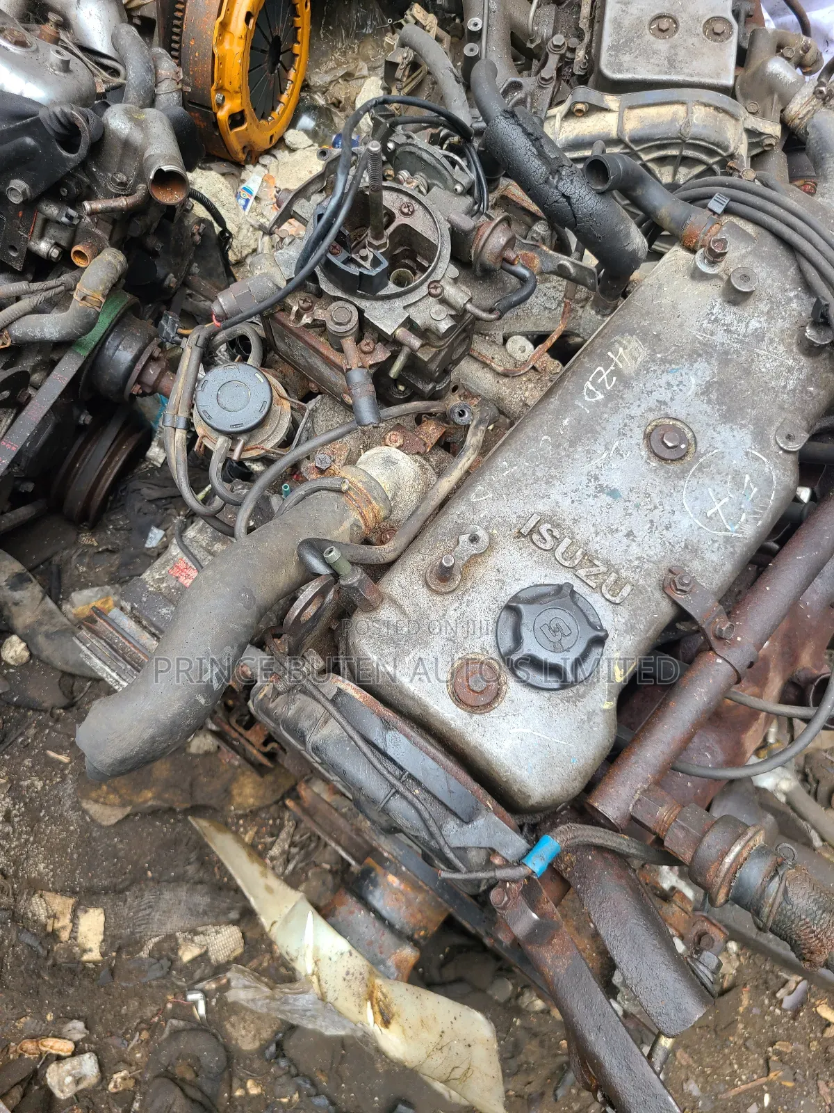 Engine Isuzu Petrol Bus