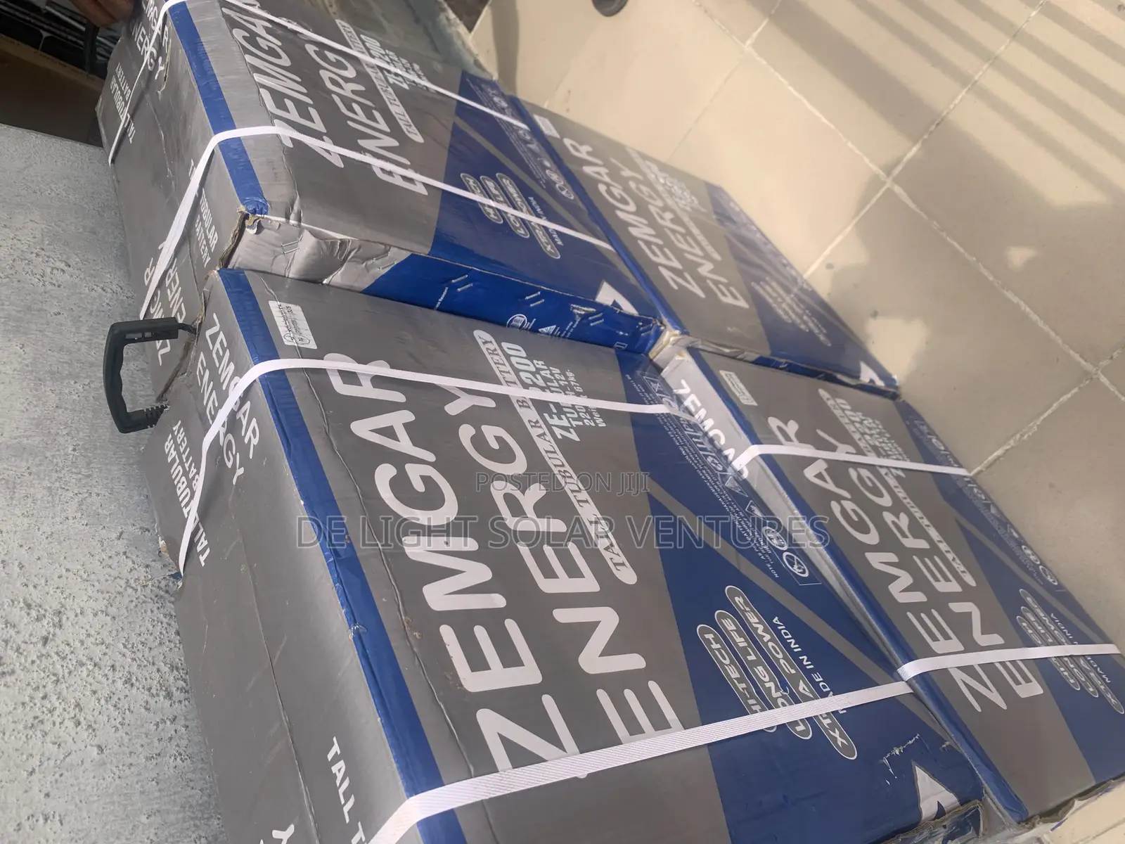 220ah Zemgar Energy Tall Tubular Battery