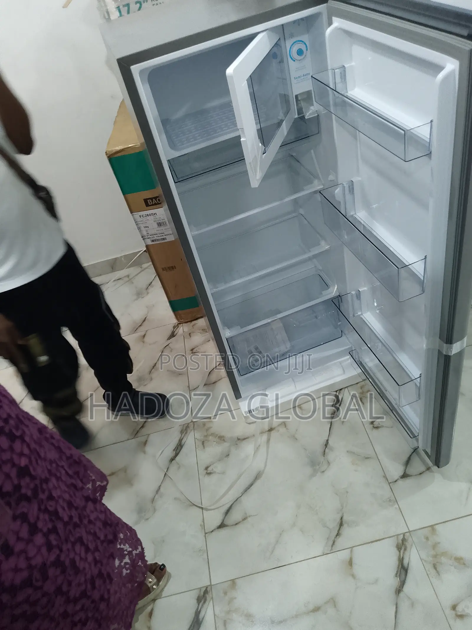 Best Top Hisense 176L Single Door Refrigerator -New
