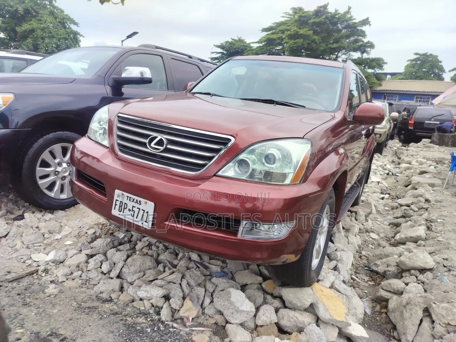 Lexus GX 470 2009 Burgundy