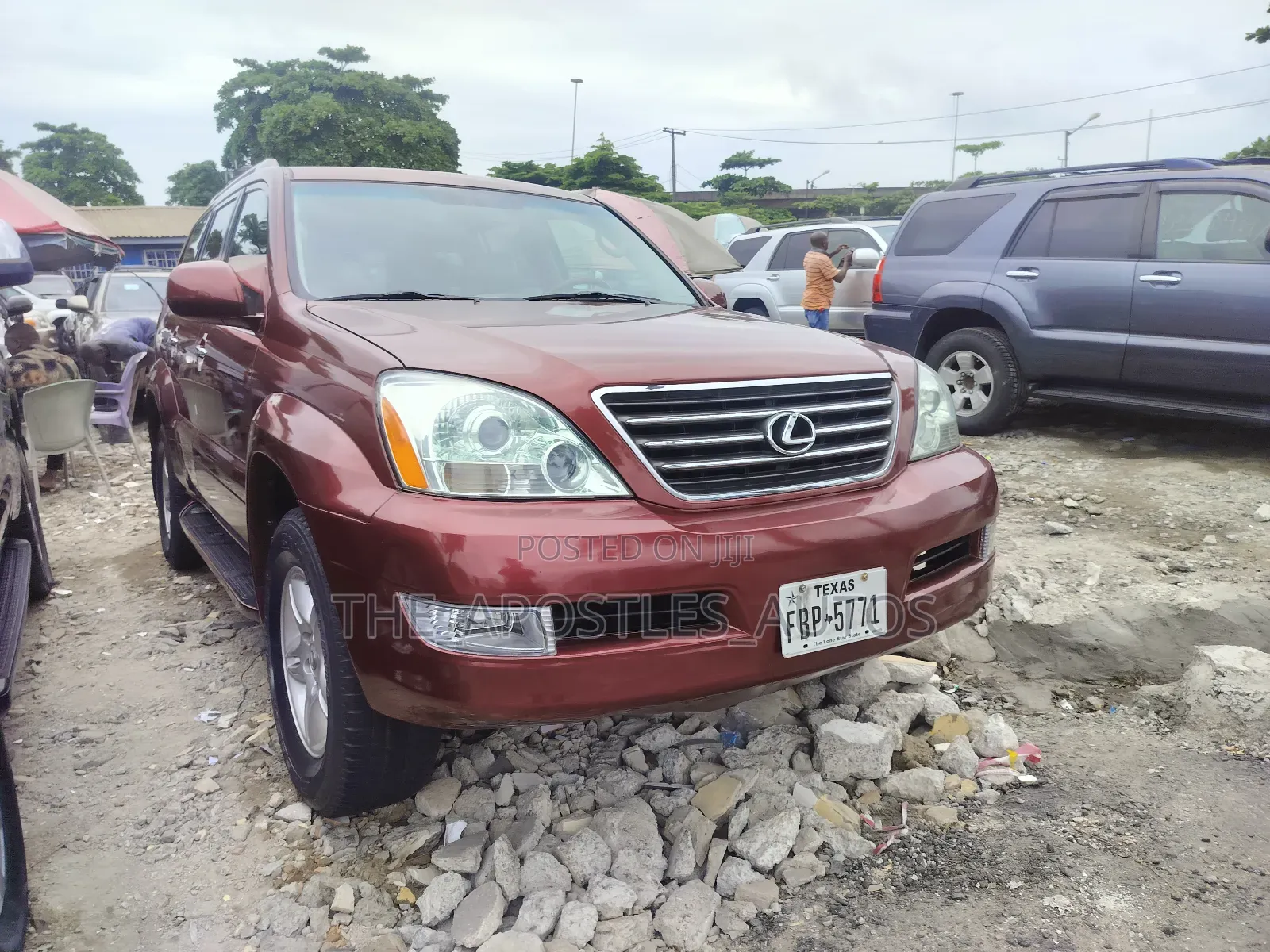 Lexus GX 470 2009 Burgundy