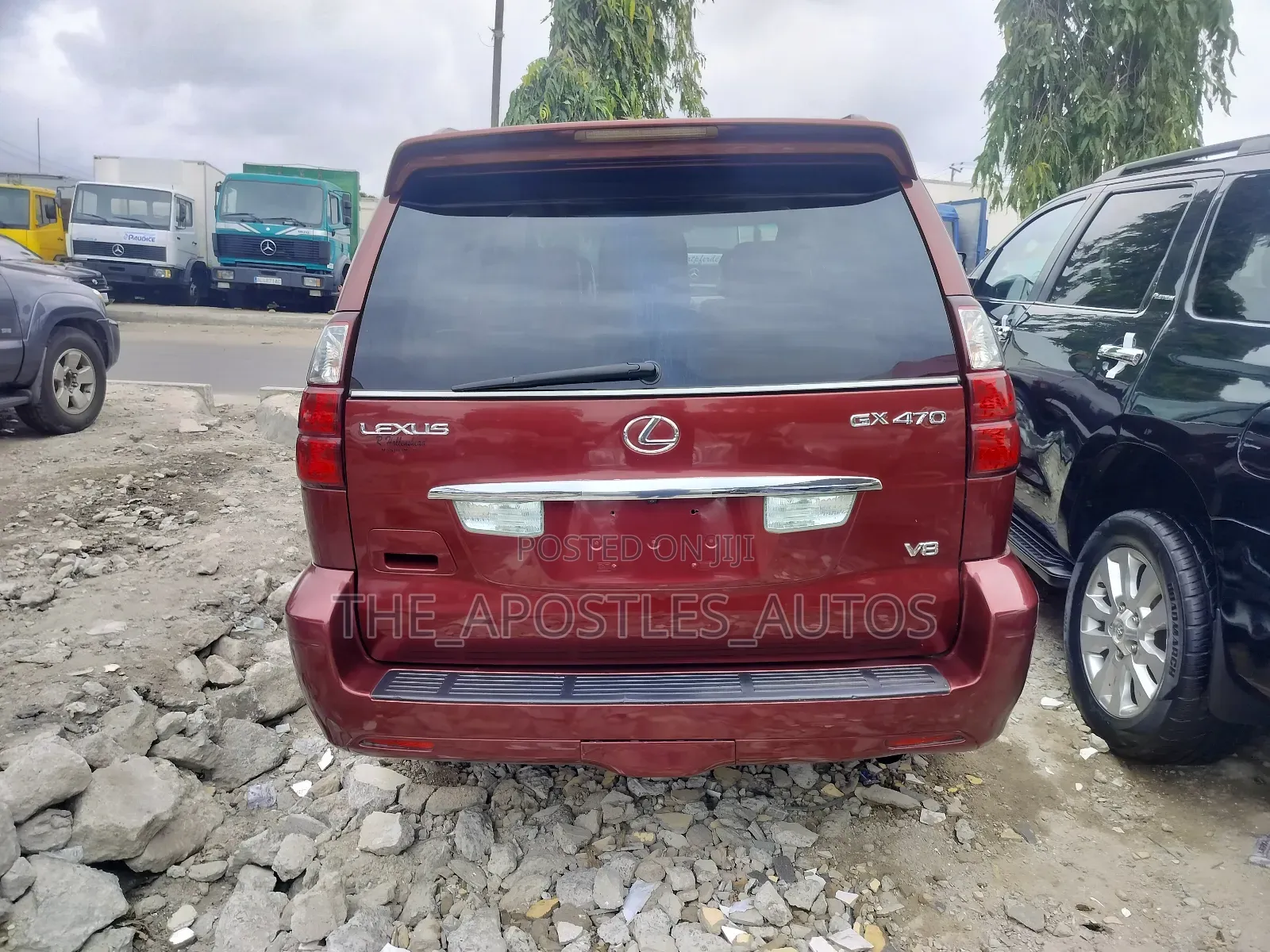 Lexus GX 470 2009 Burgundy