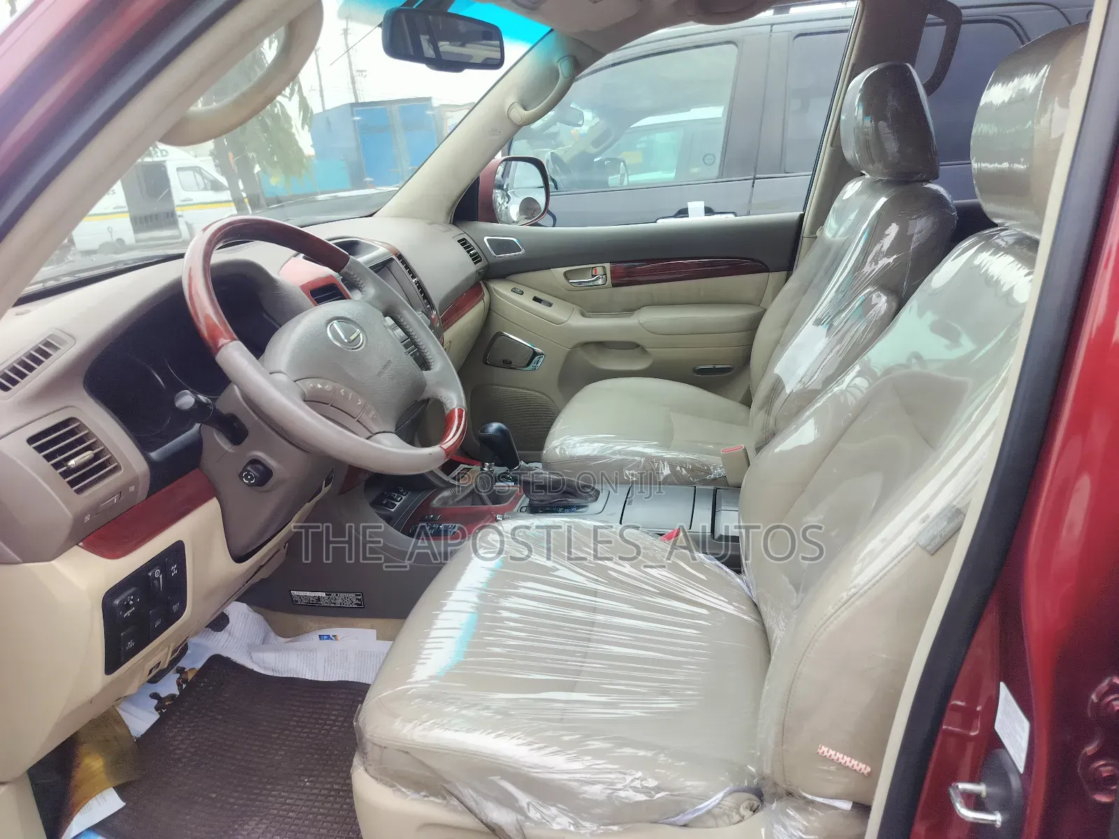 Lexus GX 470 2009 Burgundy