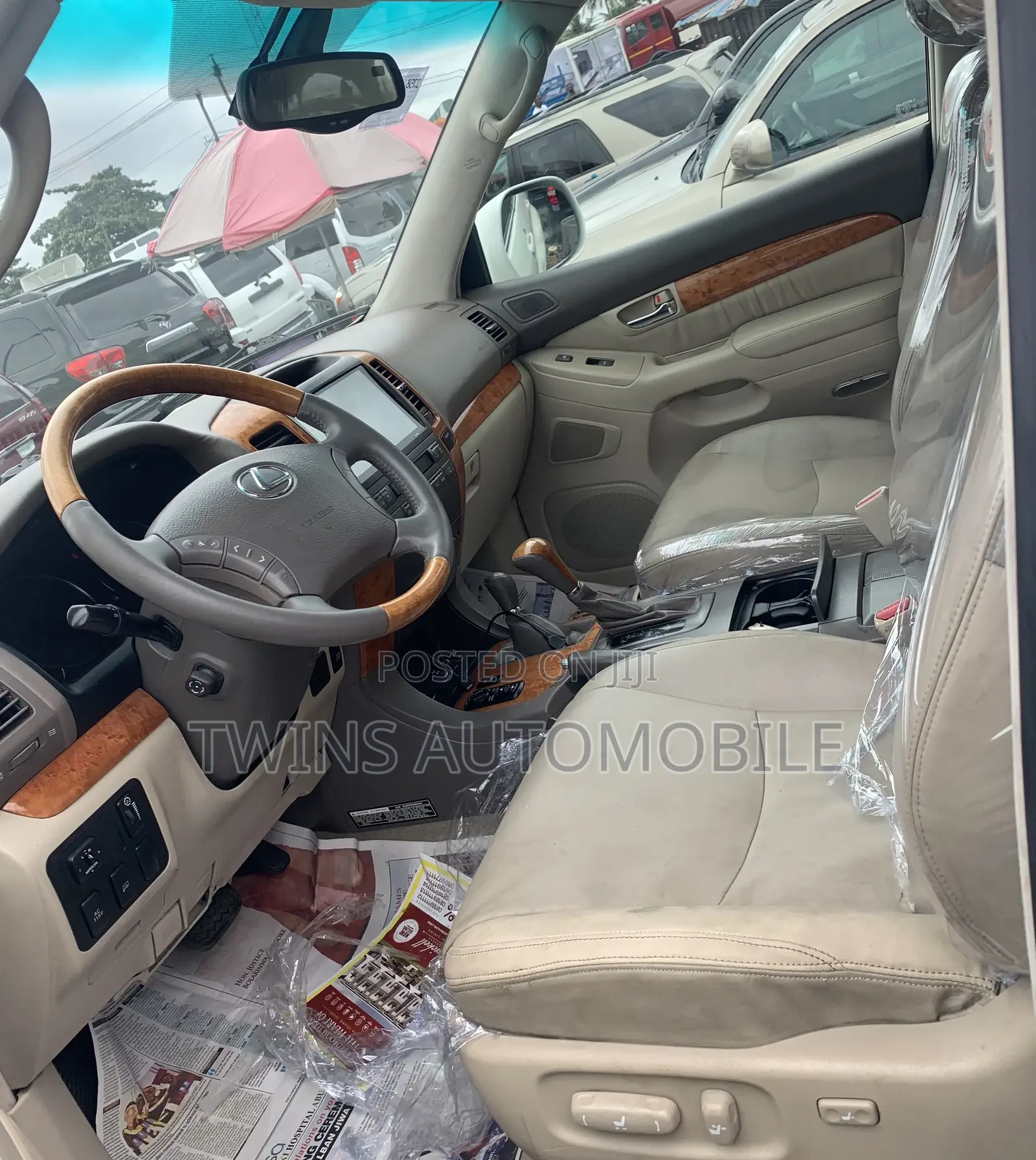 Lexus GX 470 Sport Utility 2006 White