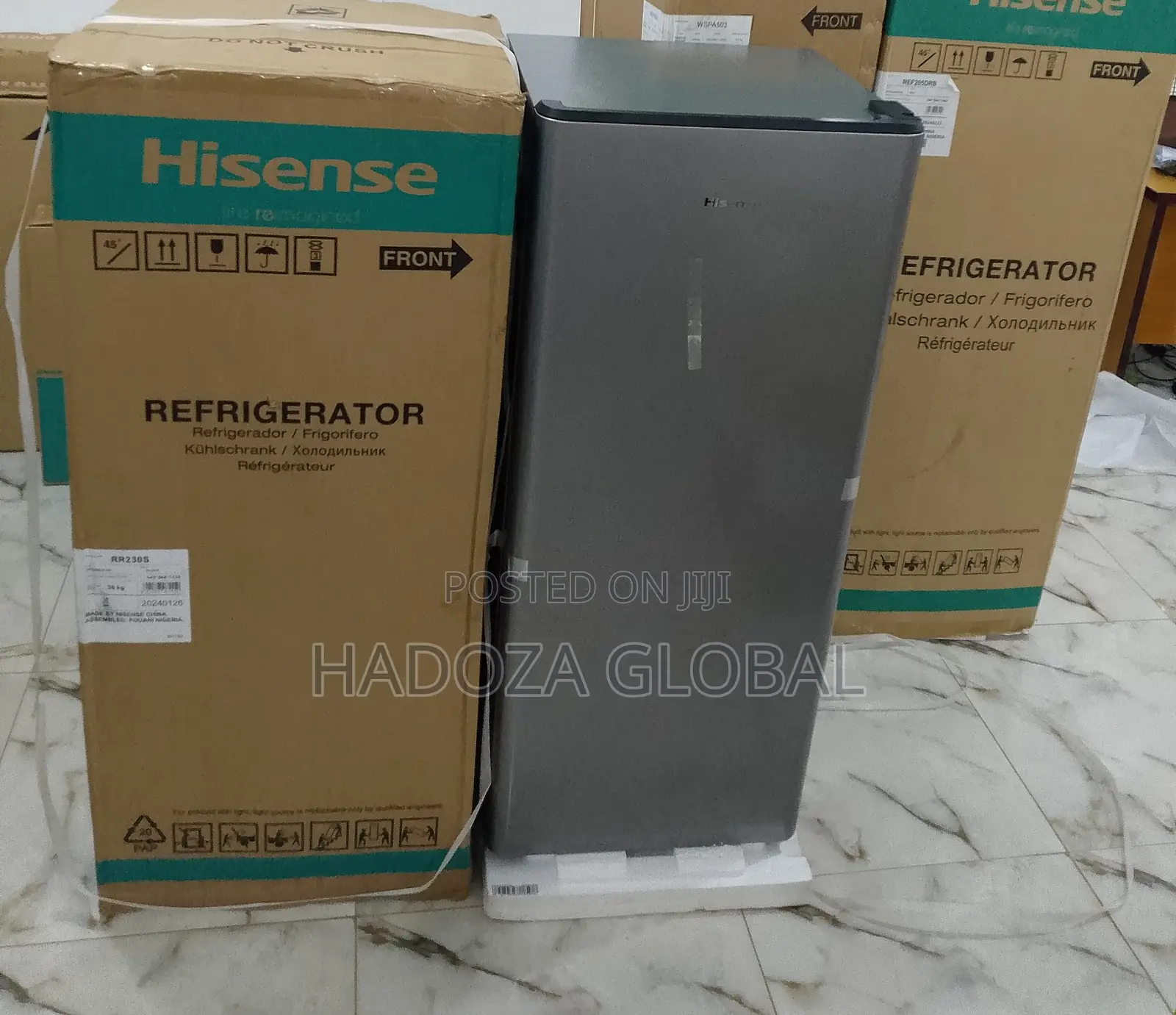 New- In Hisense 176litres Single Door Refrigerator Available