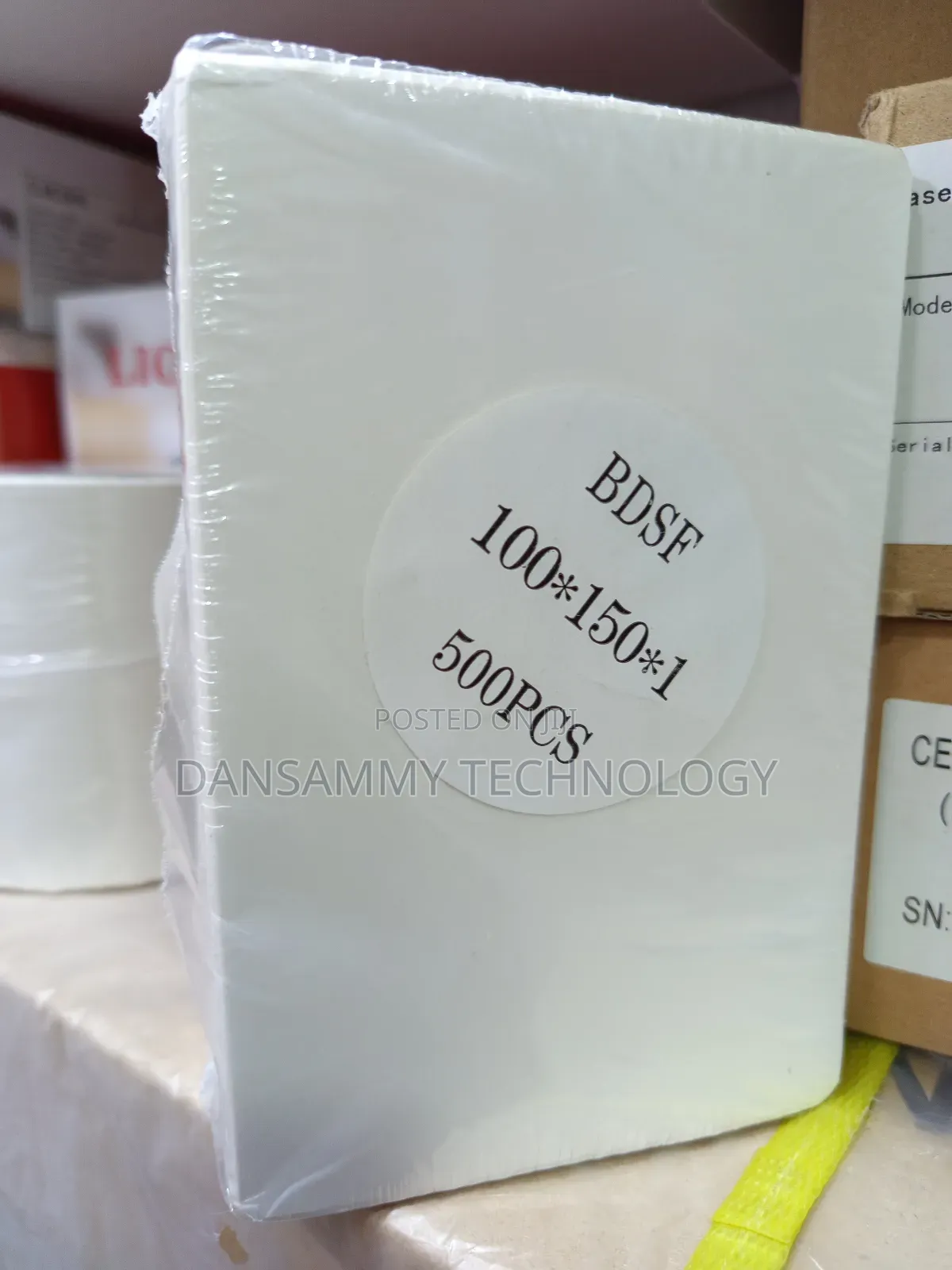 100*150mm Barcode Label Sticker