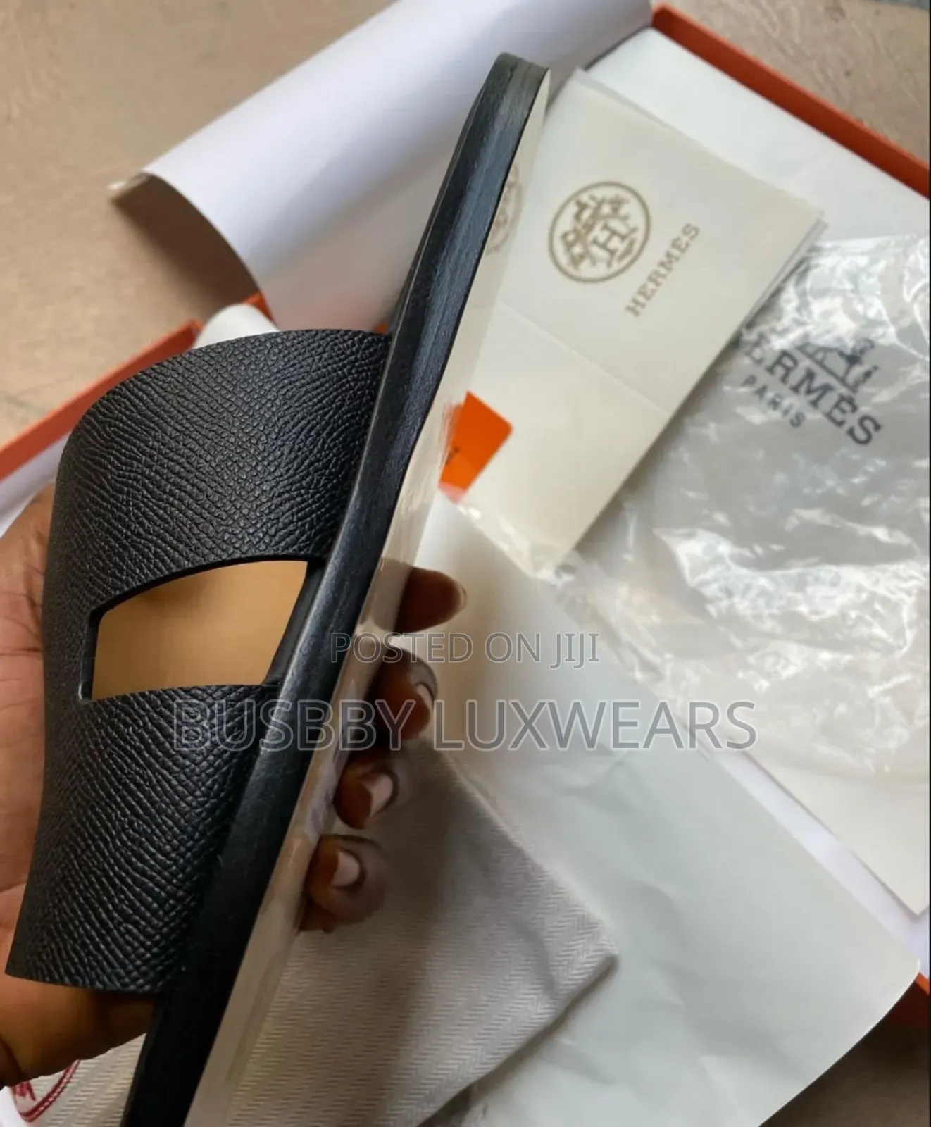 Hermès Men's Luxury Slippers