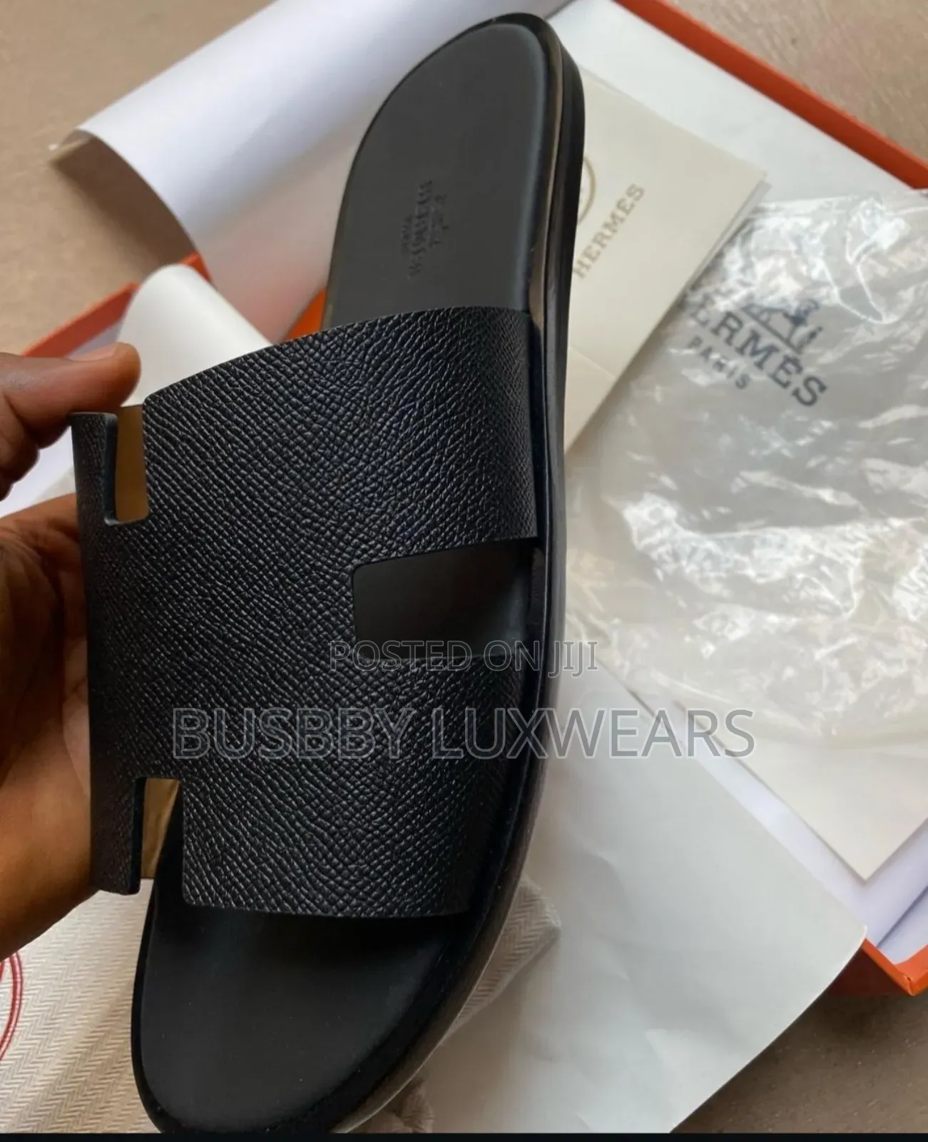 Hermès Men's Luxury Slippers