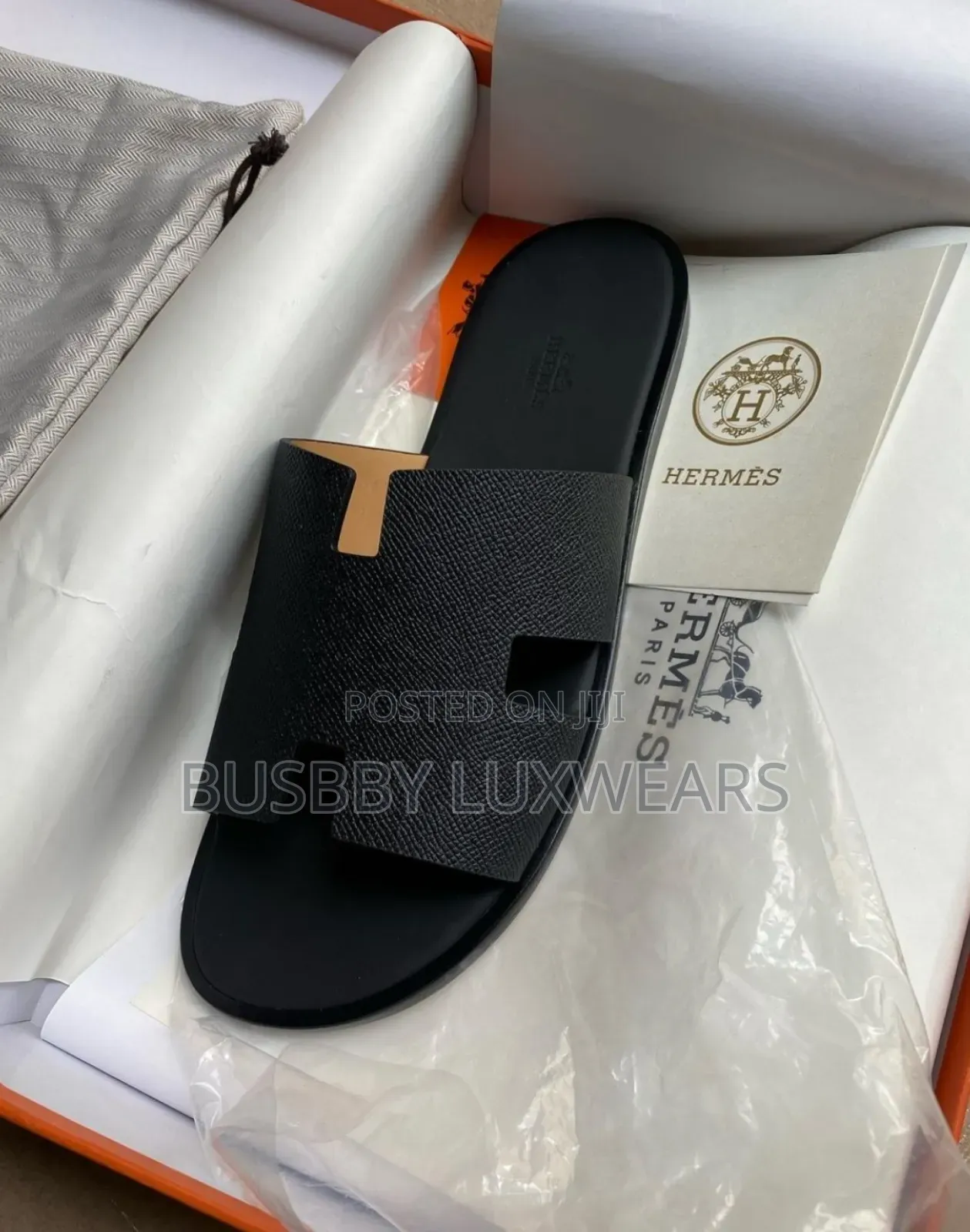 Hermès Men's Luxury Slippers