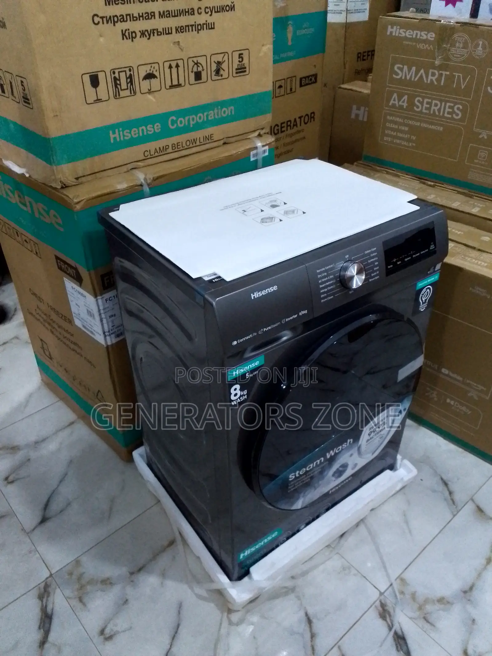 Very Powerful Hisense 8kg Wash and Dry Washing Machine