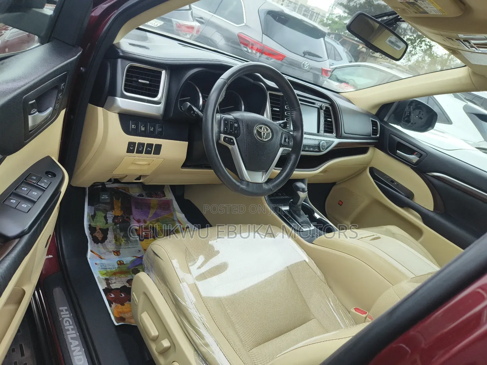 Toyota Highlander 2017 Red