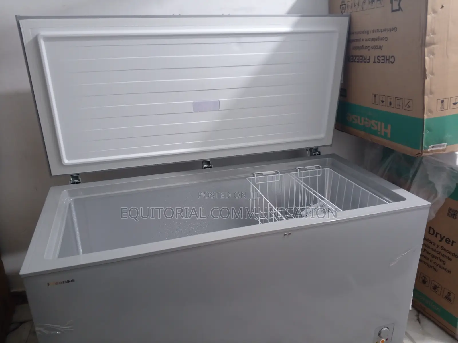 Active 420litres Hisense Chest Freezer 