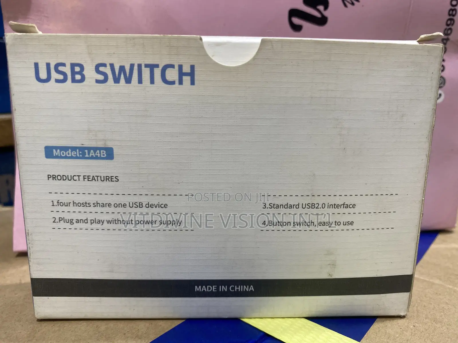 USB SWITCH 4ports Sharer Switch
