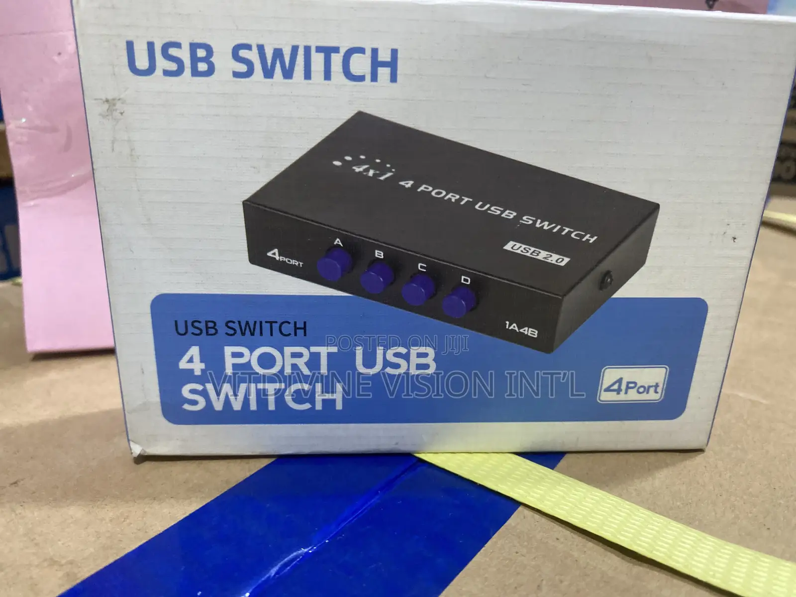 USB SWITCH 4ports Sharer Switch