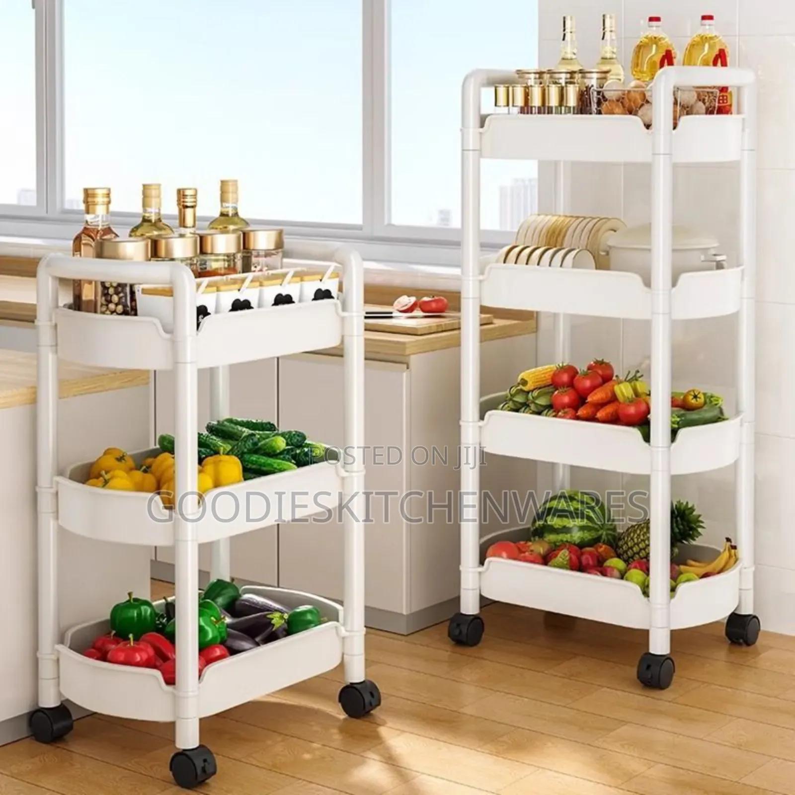 Four Layer Kitchen Trolley and Salon Trolley
