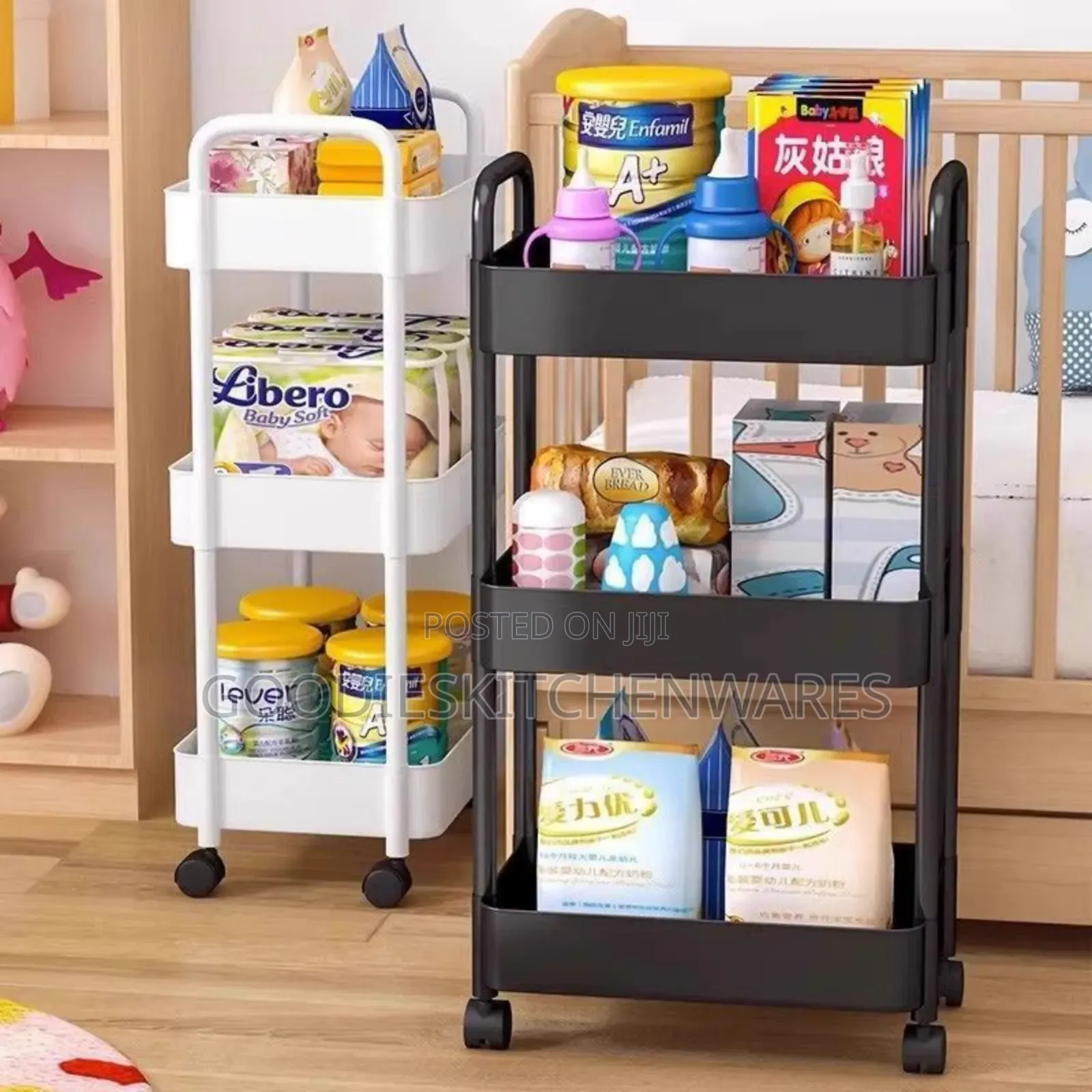 Four Layer Kitchen Trolley and Salon Trolley