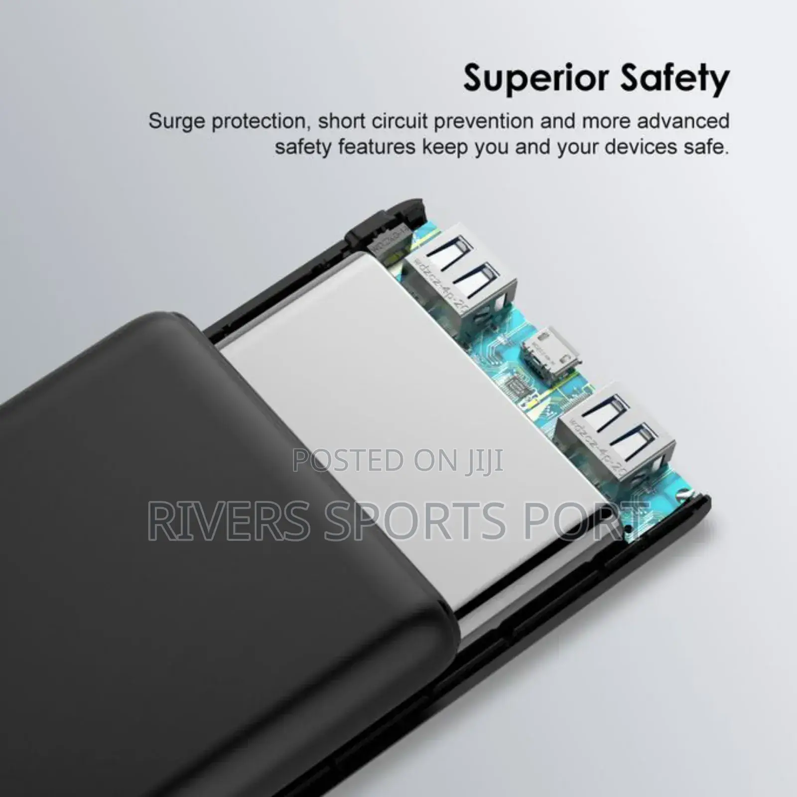 Oraimo 10000mah Powerbank 2.1A for 2 Device Same Time