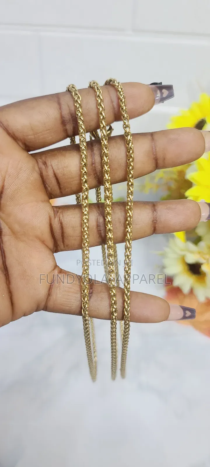 Round Pure Stainless Steel Chain