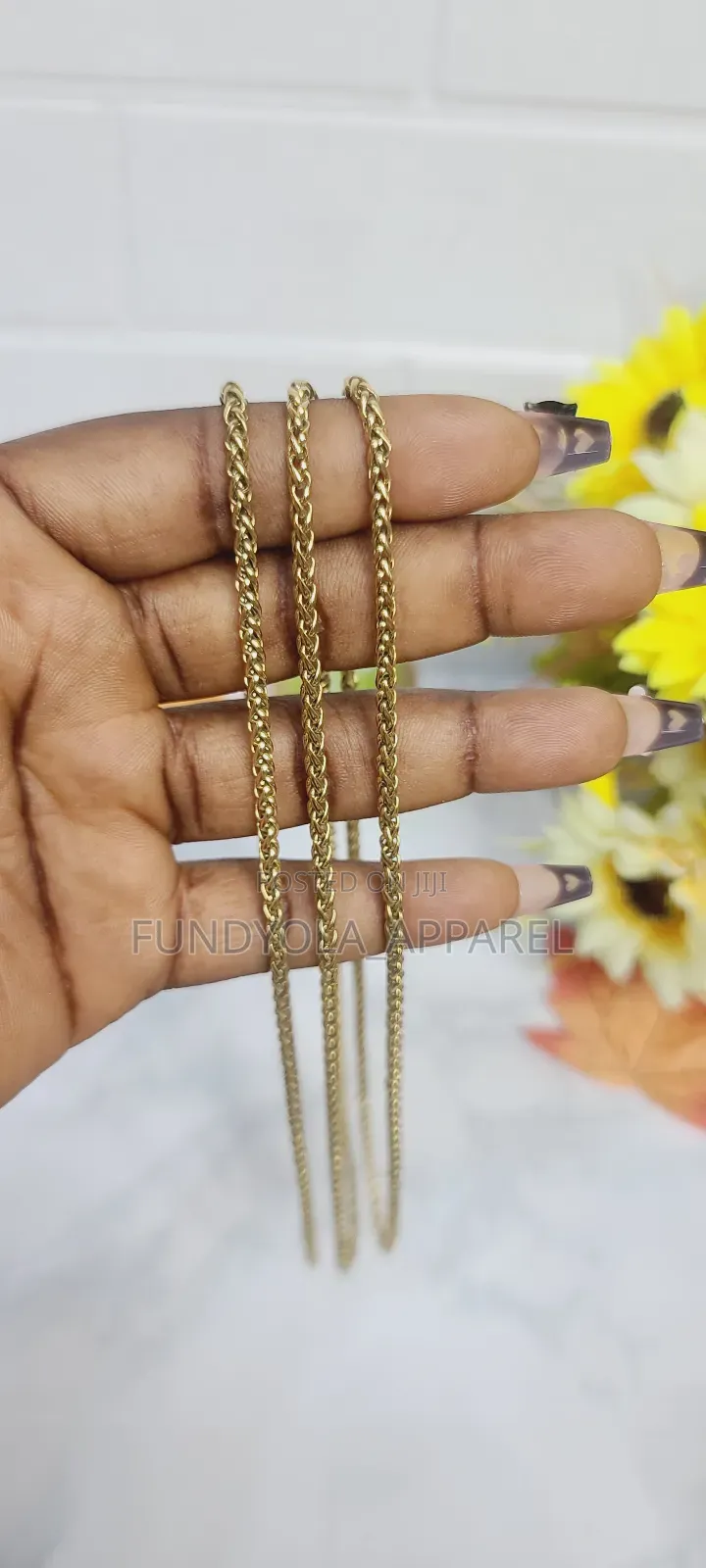 Round Pure Stainless Steel Chain