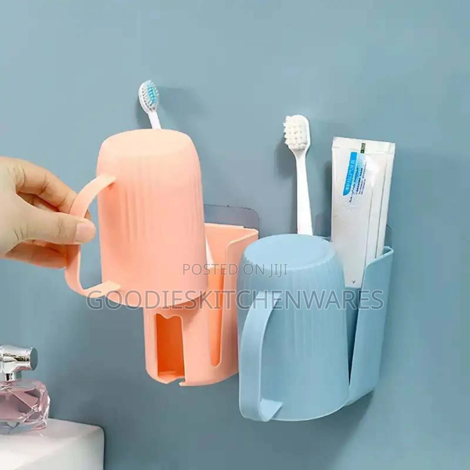 Multifunctional Toothbrush Holder With Cup